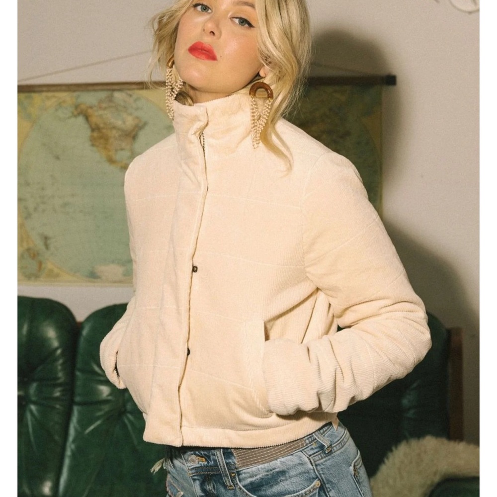 Jackson Rowe Faye Quilted Corduroy Jacket